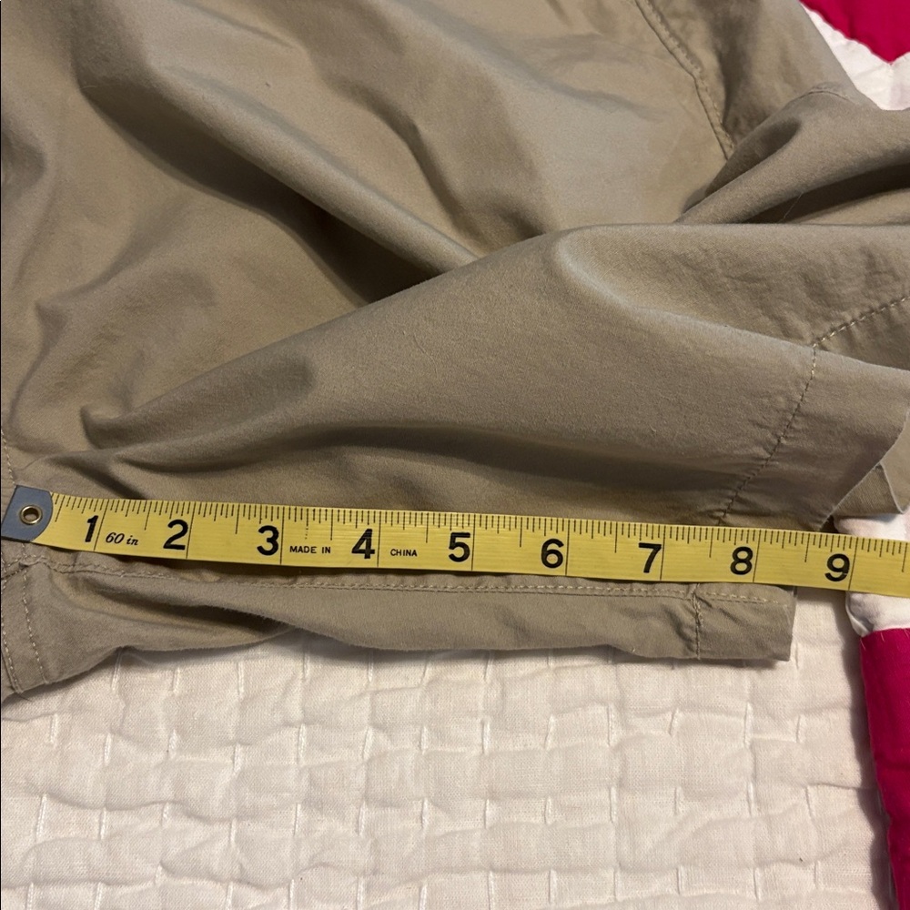 Eddie Bauer Men's Khaki Flat Front Shorts - Picture 10 of 10